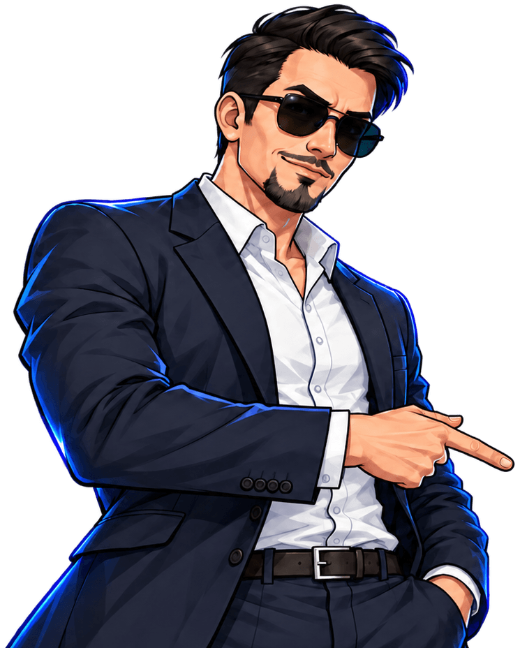 BALX VPS Servers executive character